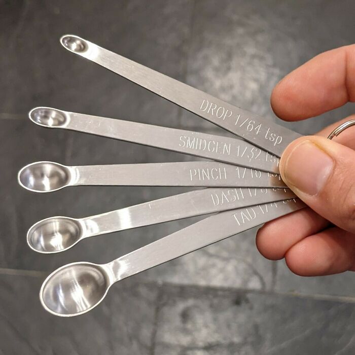My Girlfriend Bought Some Particular Measuring Spoons