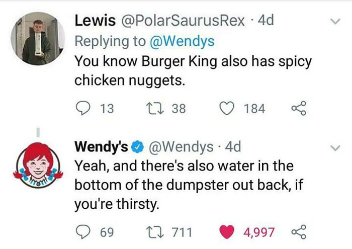 Wendy’s Twitter Is Savage