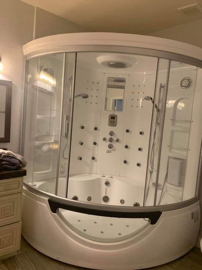 Didn't Know They Made These Huge Shower/Bathtubs In The First Place