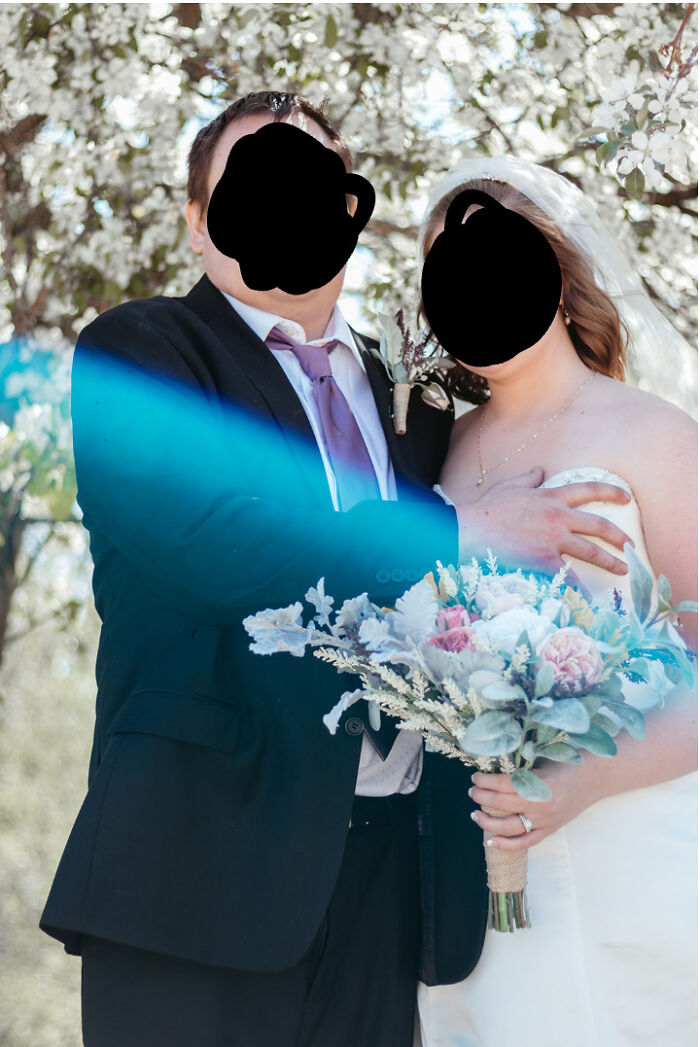More Tame Than Other Photos That Get Posted Here, But Still, Why Grope Your New Spouse In Your Wedding Portraits?