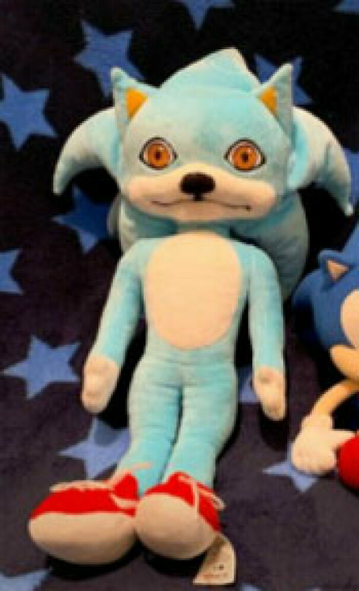 If You're Going To Make A Sonic Doll, Please Make It Less Terrifying