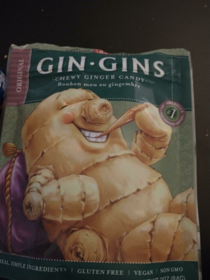 Ginger Monster Likes The Way He Tastes