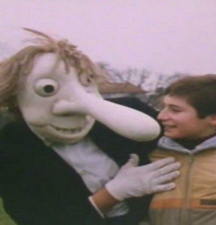 Mr. Noseybonk.... Just..... Mr. Noseybonk’s Existence Is Enough To Terrify Young British Kids