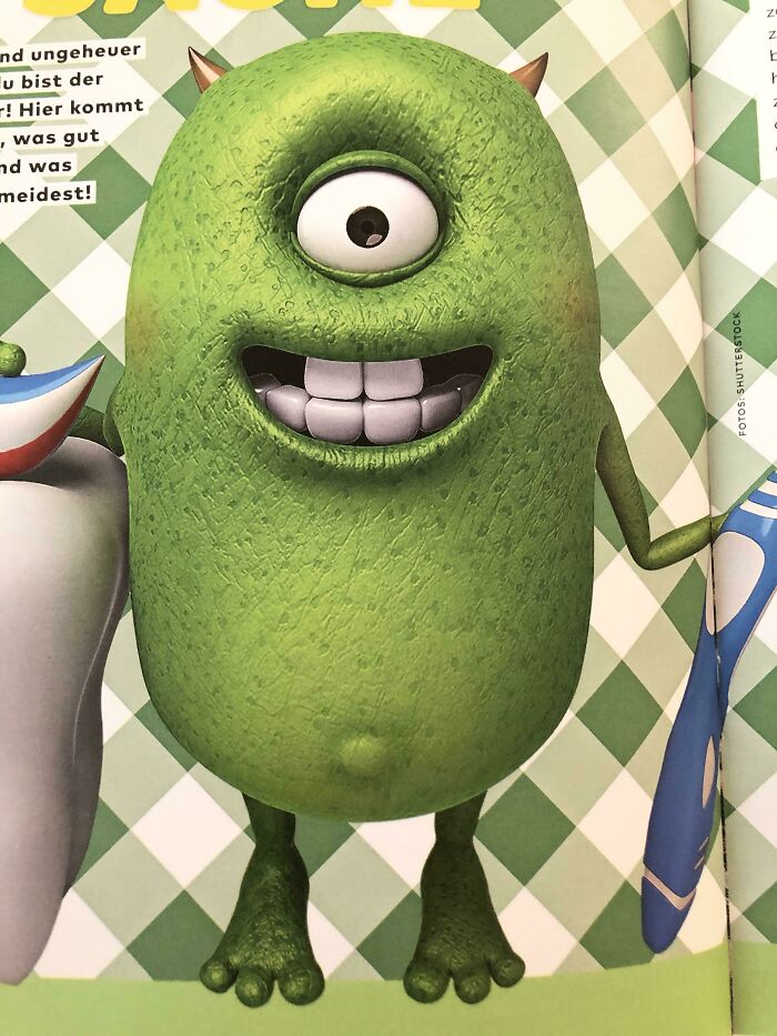 Oh Mike What Did They Do To You? (From An Ad For A German Supermarket)