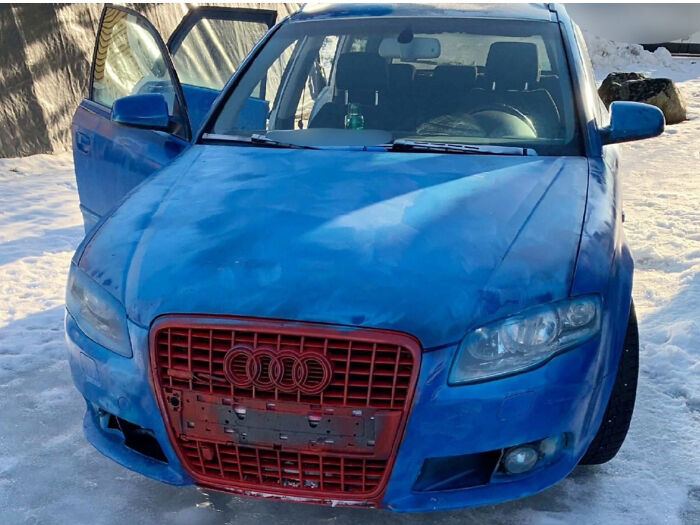 Some Guy Stole A Car And Repainted It To Avoid Suspicious