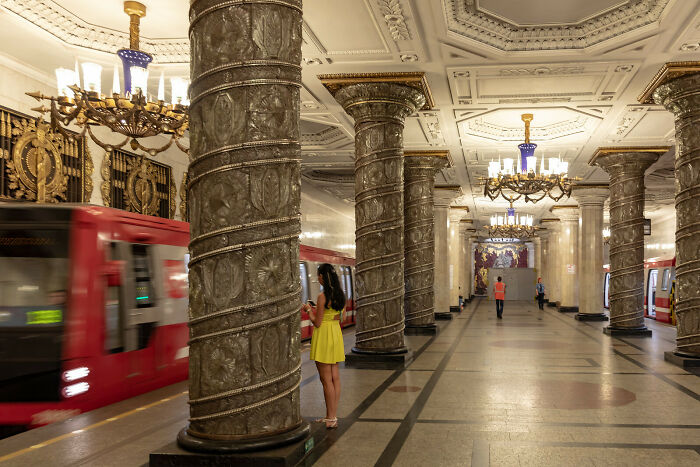 Metro de San Petersburgo, Rusia