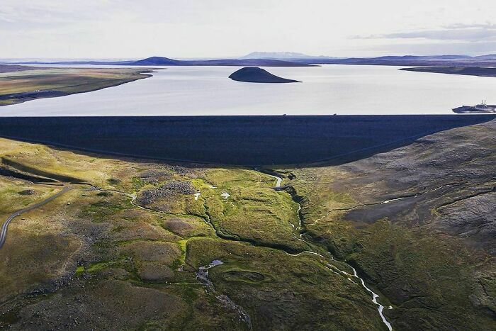 Hydropowerplant In Iceland 