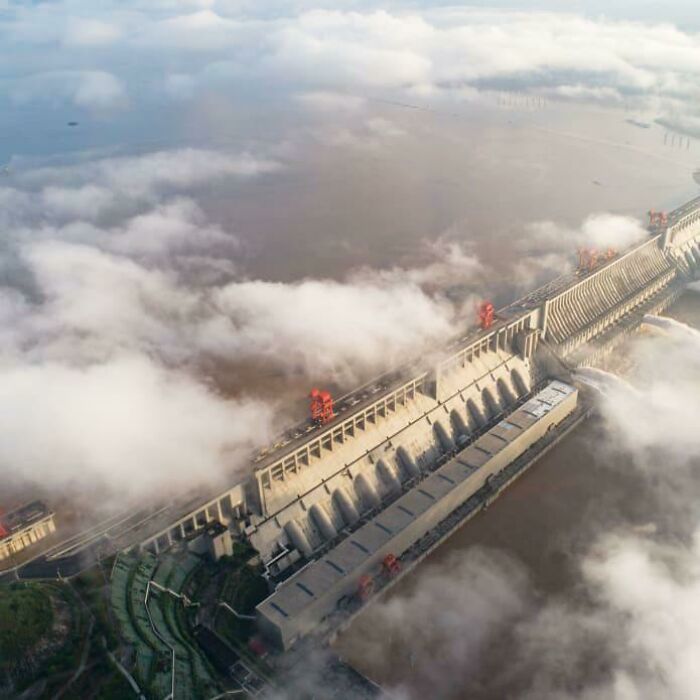Three Gorges Dam In China. Largest In The World
