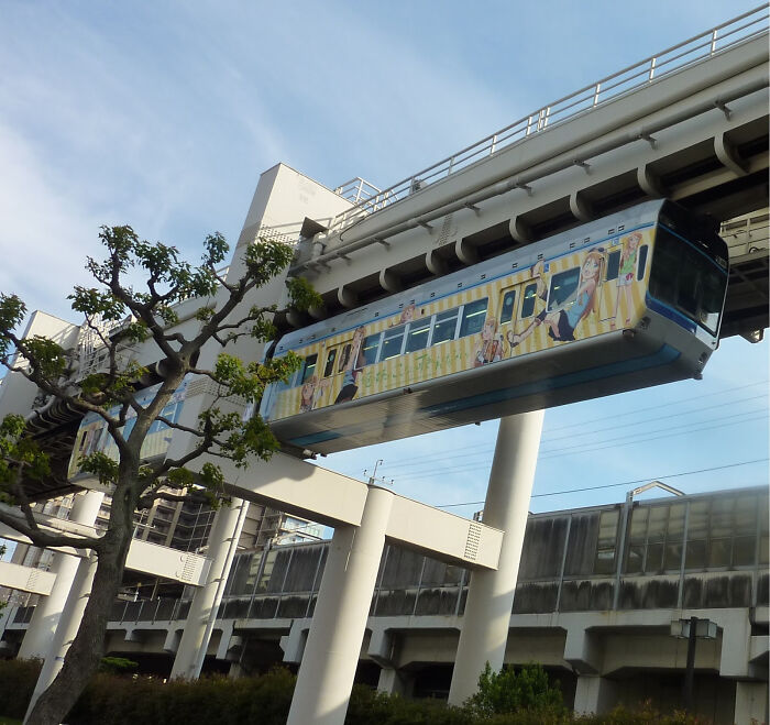 Chiba Urban Monorail, Chiba Prefecture, Japan