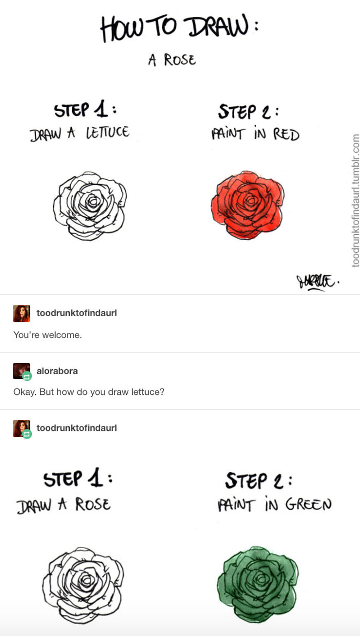 Draw The Rest Of The Rose