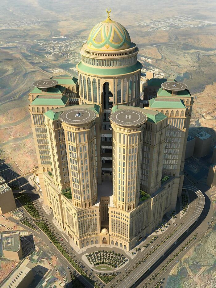 En Arabia Saudí se está construyendo el mayor hotel del mundo, con la asombrosa cifra de 10.000 habitaciones