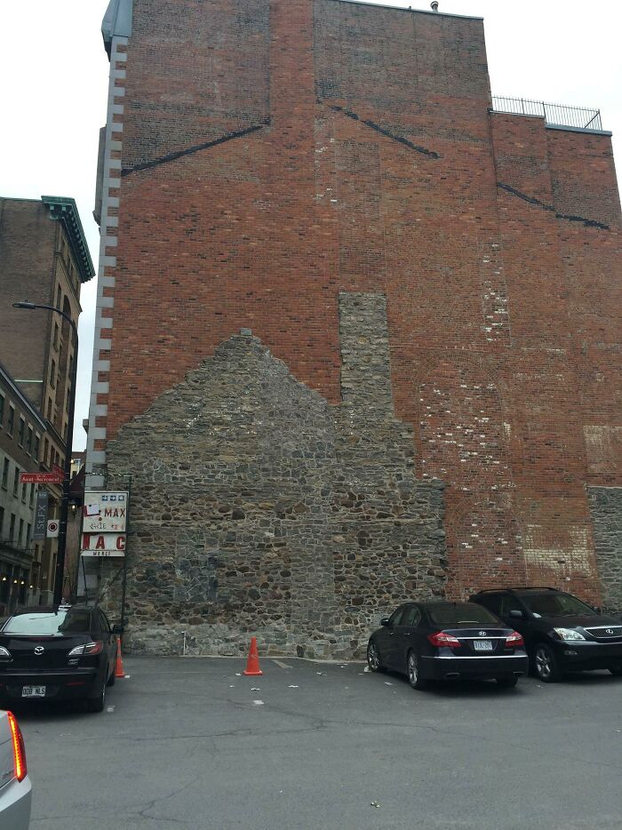 The Evolution Of This Building Can Be Seen In It's Masonry