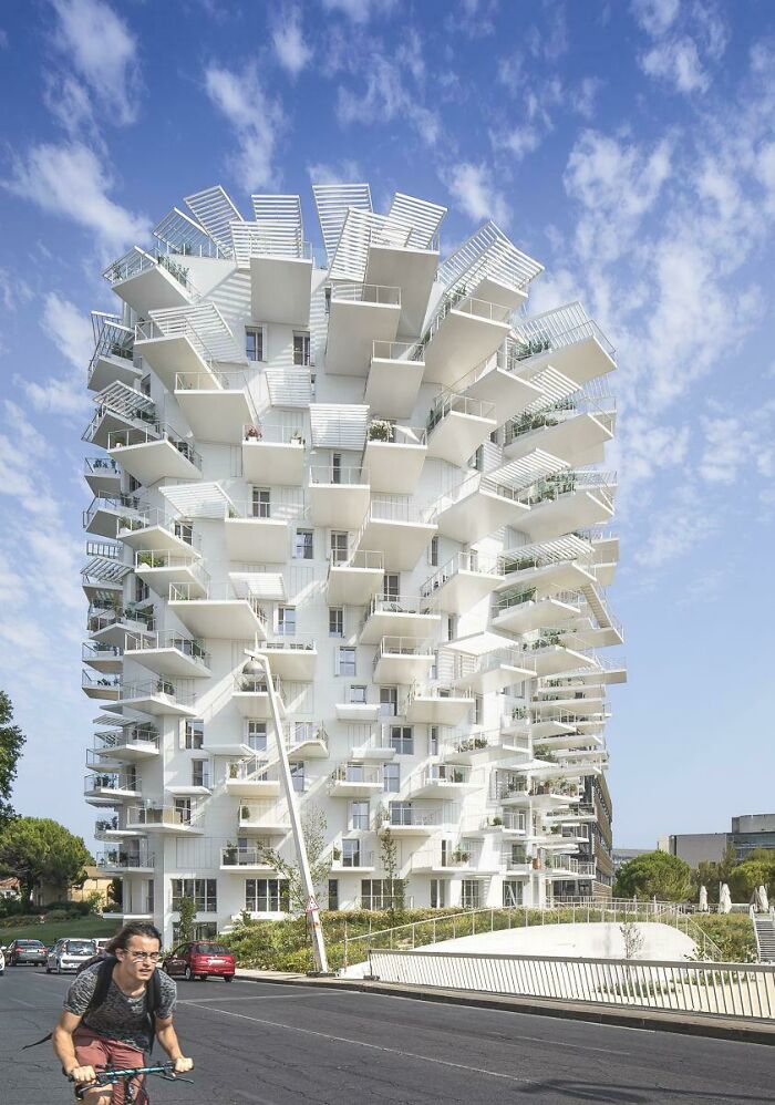 Sou Fujimoto's "Arbre Blanc" Tower In Montpellier, France