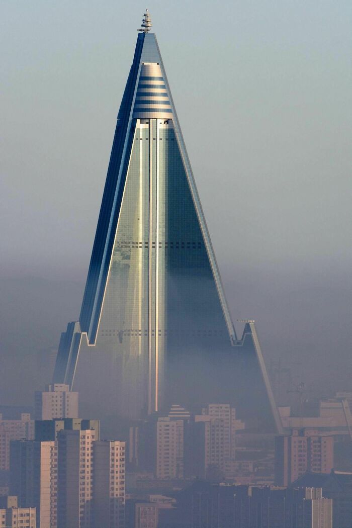 The Tallest Unoccupied Building In The World, The North Korean Ryugyong Hotel