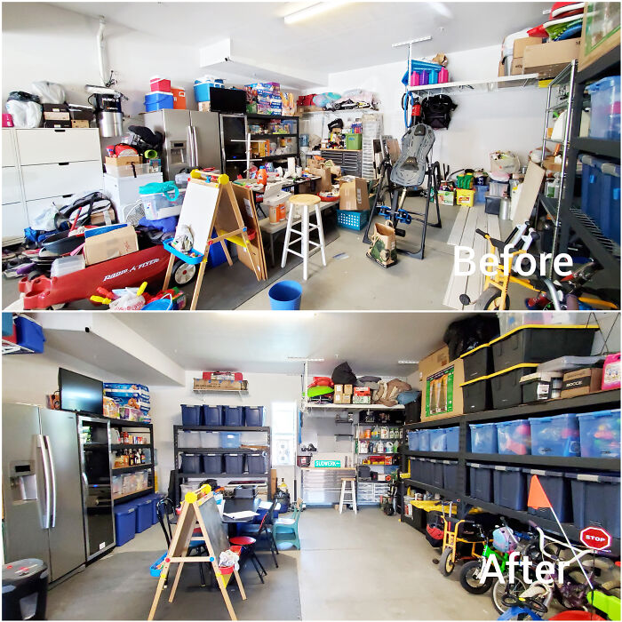 Here's A Garage I Organized
