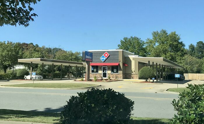 Former Sonic Drive-In Converted To A Dominos - Maumelle, Arkansas