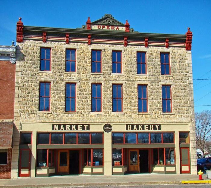 1883 Opera House Now A Market And Bakery In Florence, Kansas