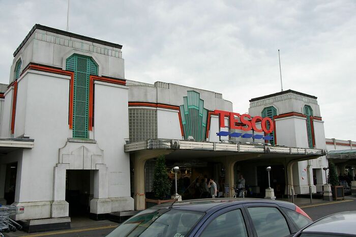 Another Historic Tesco: The Perivale Store Is In The Grade II* Hoover Building, A 1933 Art Deco Masterpiece