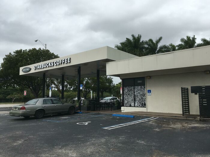 Starbucks In A Former Gas Station - Miami, Florida
