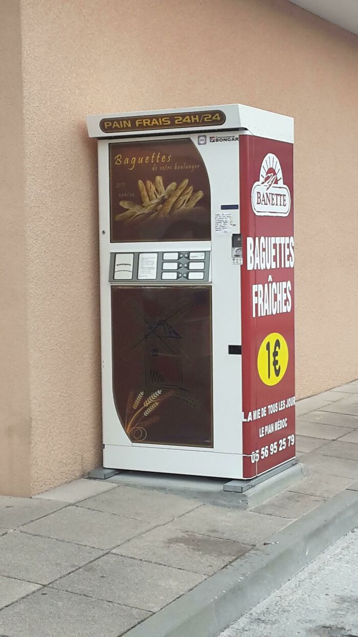 My Town Has A Baguette Vending Machine