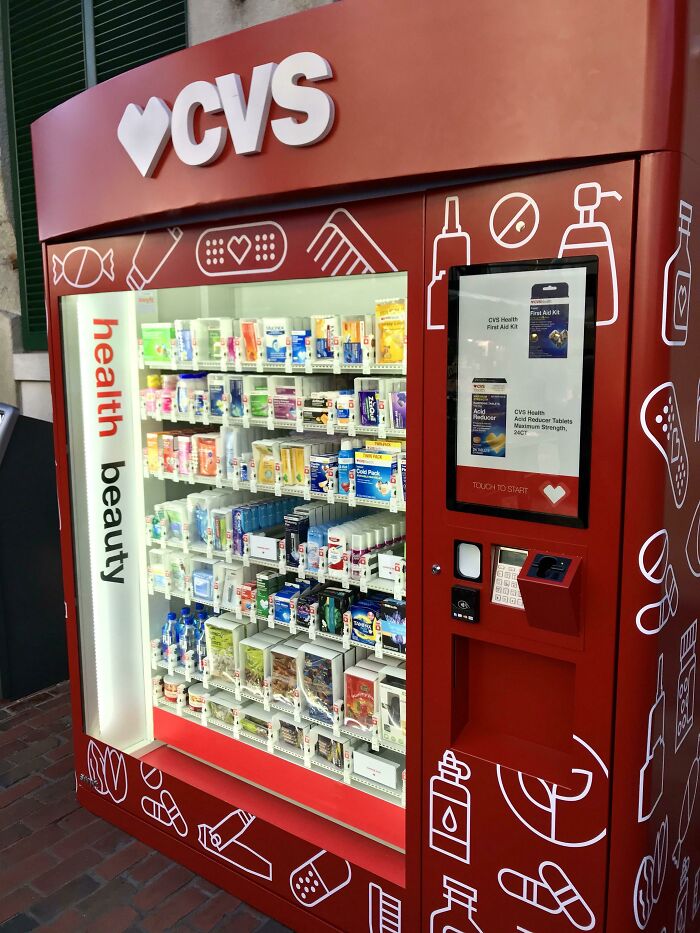 This CVS Pharmacy Vending Machine