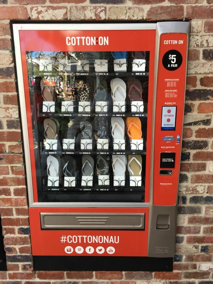 This Vending Machine Sells Thongs