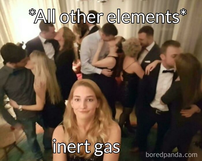 Maybe I Am Inert Gas :(