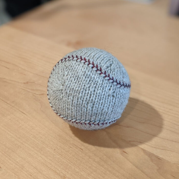 Repliqué una pelota de béisbol con bastante exactitud