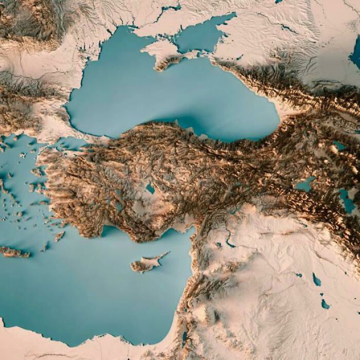 The Topography Of Turkey