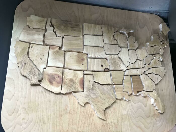 This Is My Friends Wood Shop Project, Thought It Would Be Fitting Here