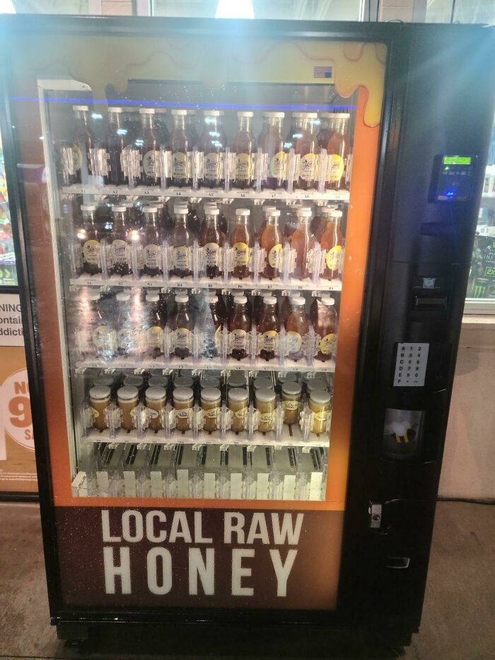 Raw Honey Vending Machine?