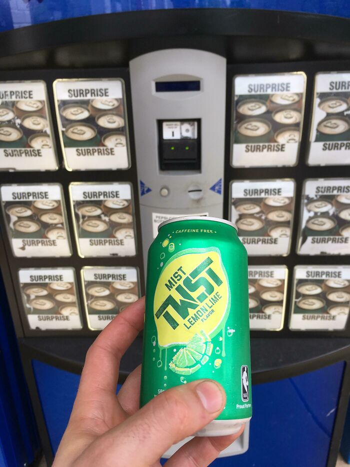 35-Cent Surprise Soda Machine