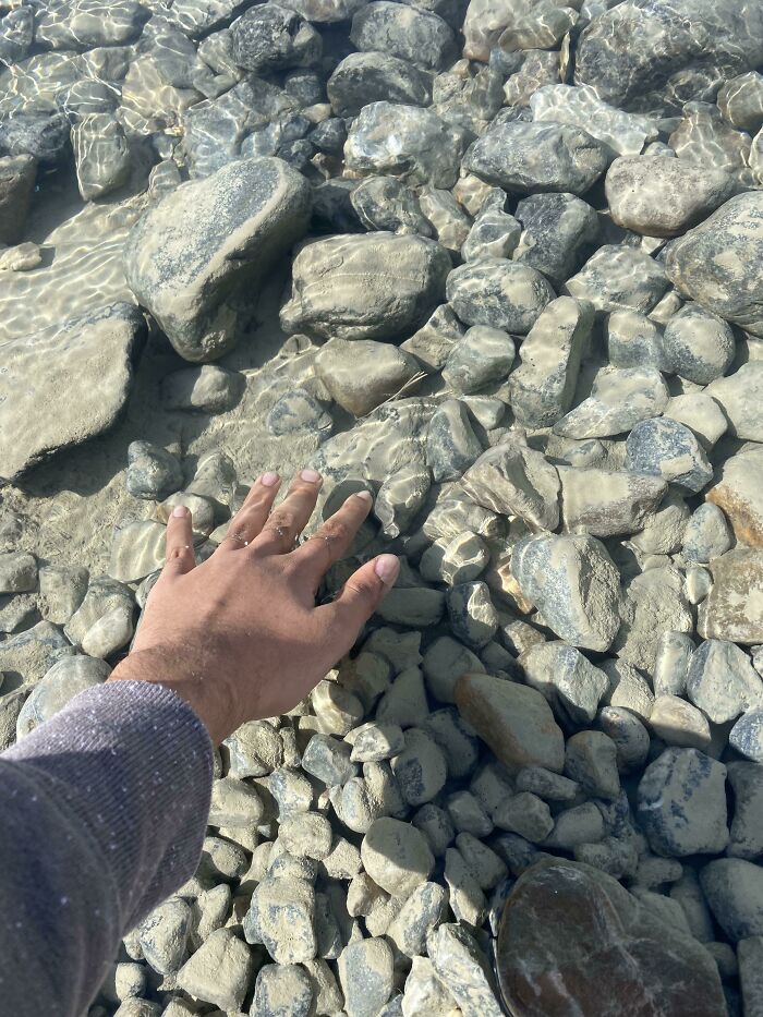 I Found Glacier Water So Clear You Can Barely See It