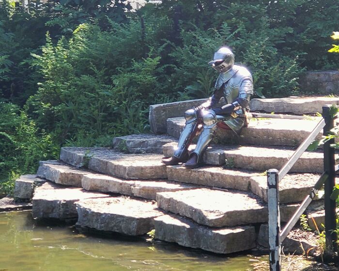 Saw A Knight In The Park The Other Day