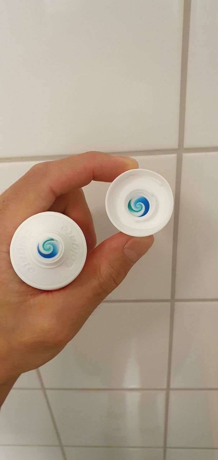 My Toothpaste Made This Perfect Swirl