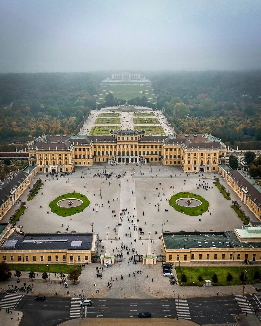 Schönbrunn Palace In Vienna, Austria