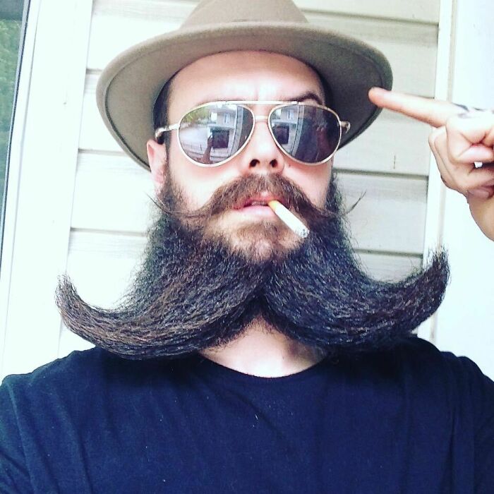 30 Times Men Decided To Try Out The Double Mustache Beard Trend And Got Ridiculous Results