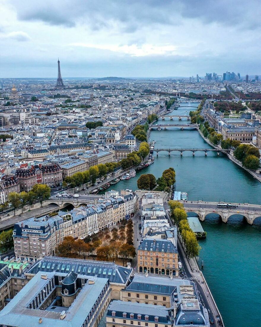 Above Paris, France