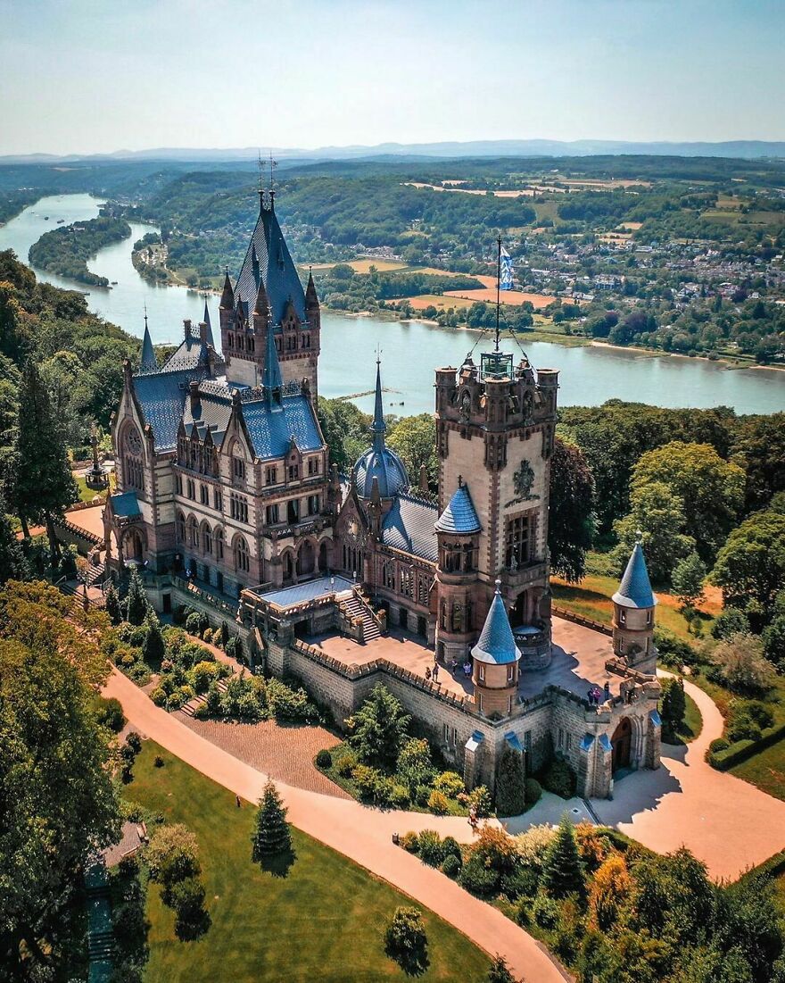 Schloss Drachenburg (Drachenburg Castle) In Königswinter, Germany