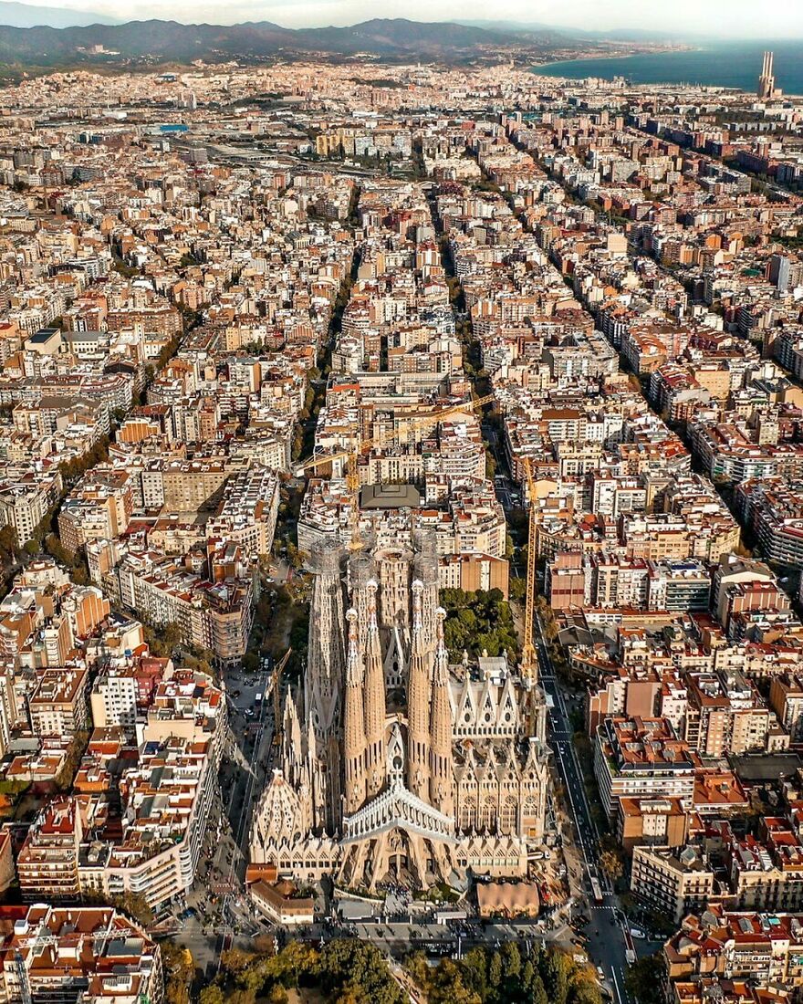 Above Barcelona, Spain