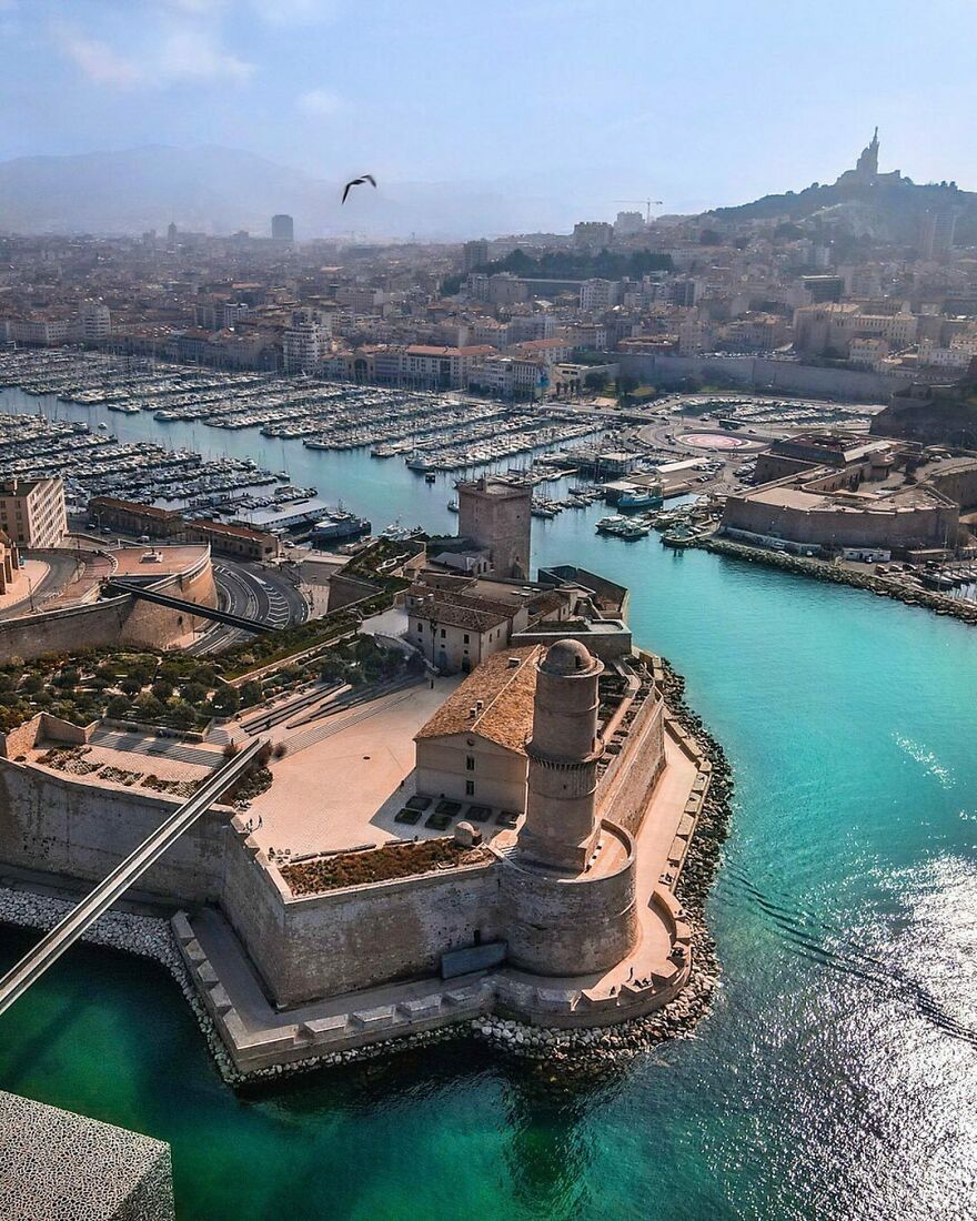 Old Port Of Marseille, France