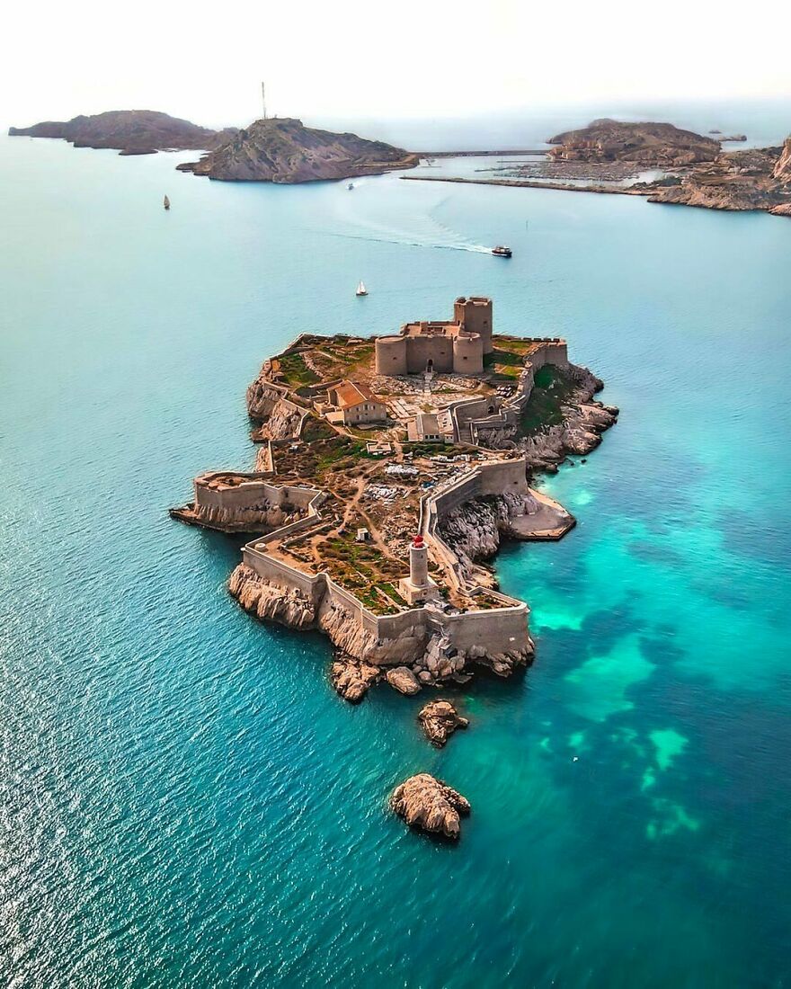 Château D'if In Marseille, France