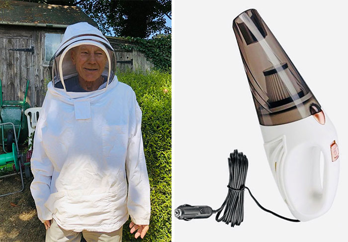 Comedian Compares Sir Patrick Stewart Clothes With Vacuum Cleaners (14 Pics)