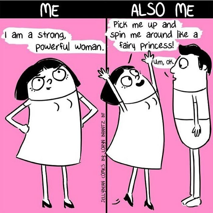 Comics By An Artist Who Knows Very Well What It Is To Be A Woman