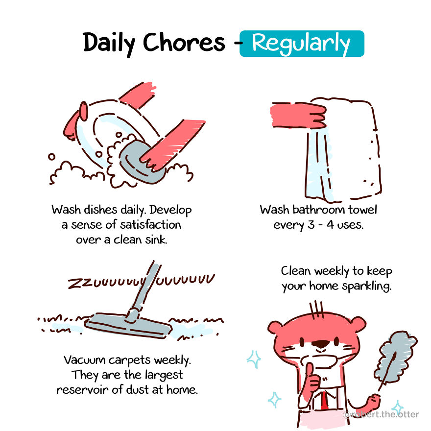 Do Men Expect Women To Do Everything? I Illustrated My Conversation With My Wife About Cleaning And Chores