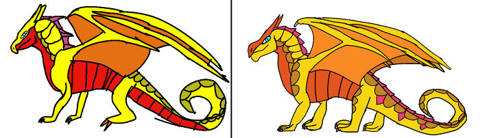 Redrew An Old Dragon!