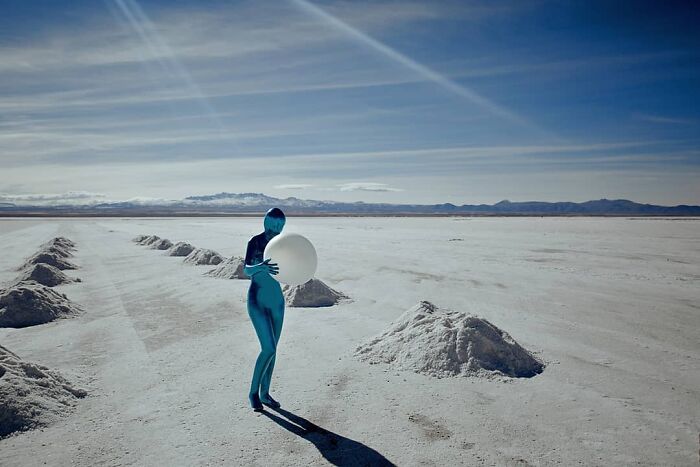 I Create Surreal Images Using Full-Body Suits