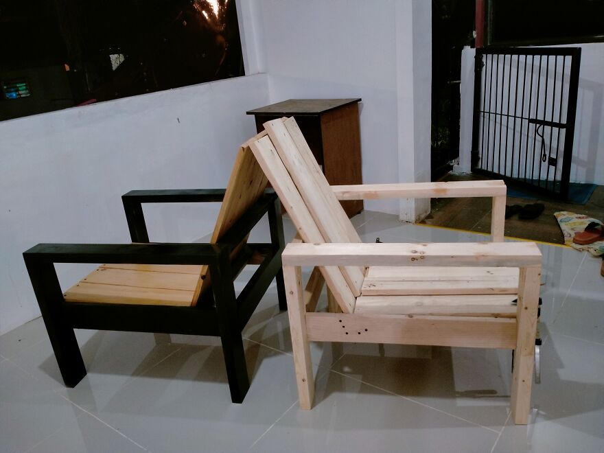 I Built These Lounge Chairs An Hour A Day For 7 Days