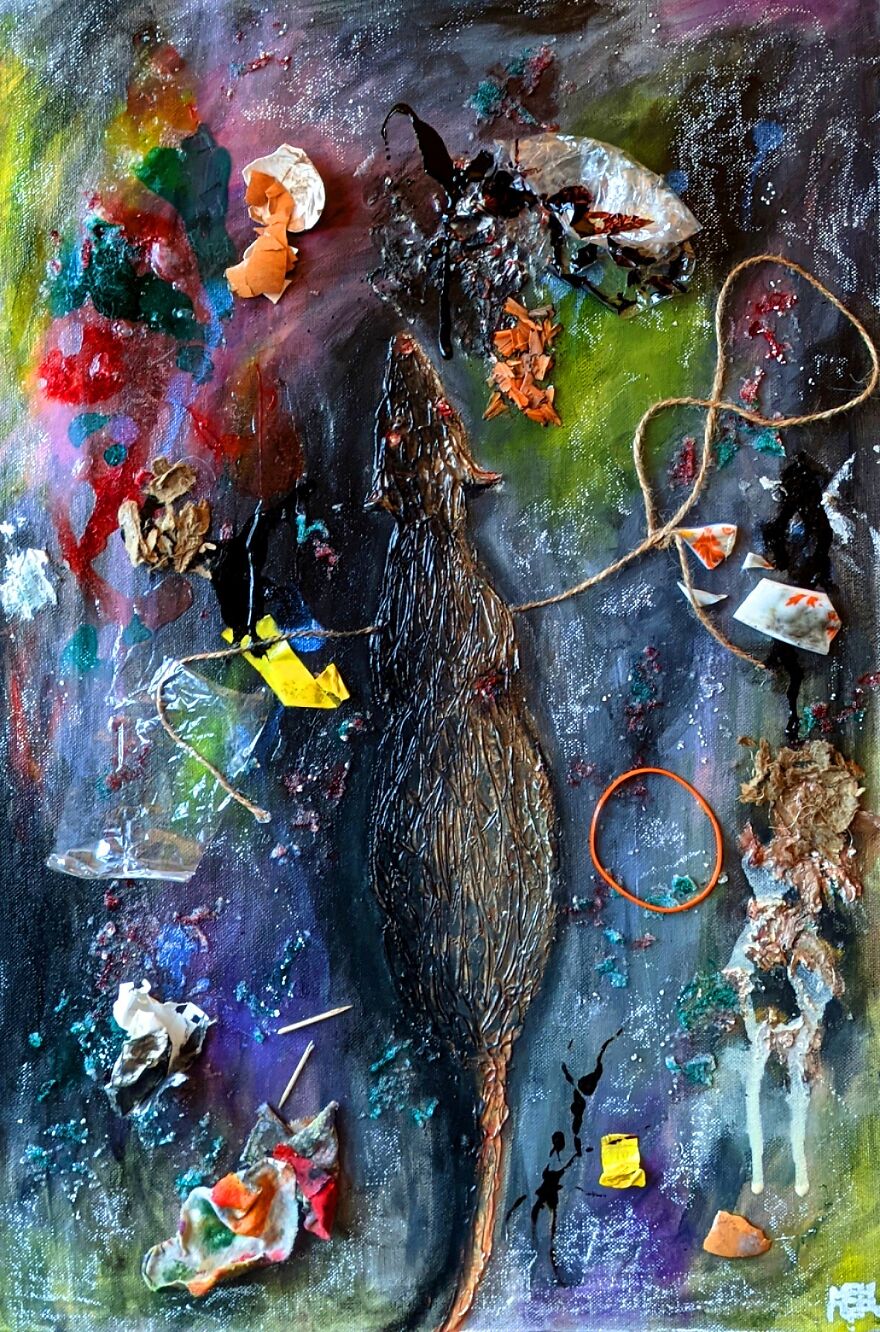 Russian Mixed Media Artist.