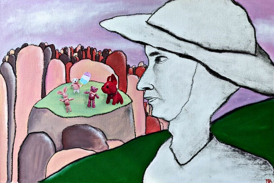 Russian Mixed Media Artist.